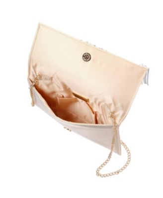 Crystal Chain Slim Envelope Clutch