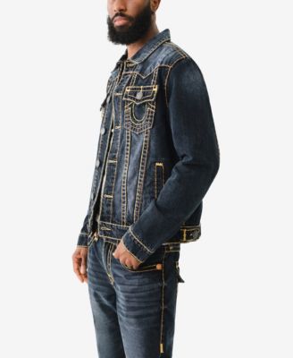 True Religion Men's Jimmy Super T Jacket - Macy's