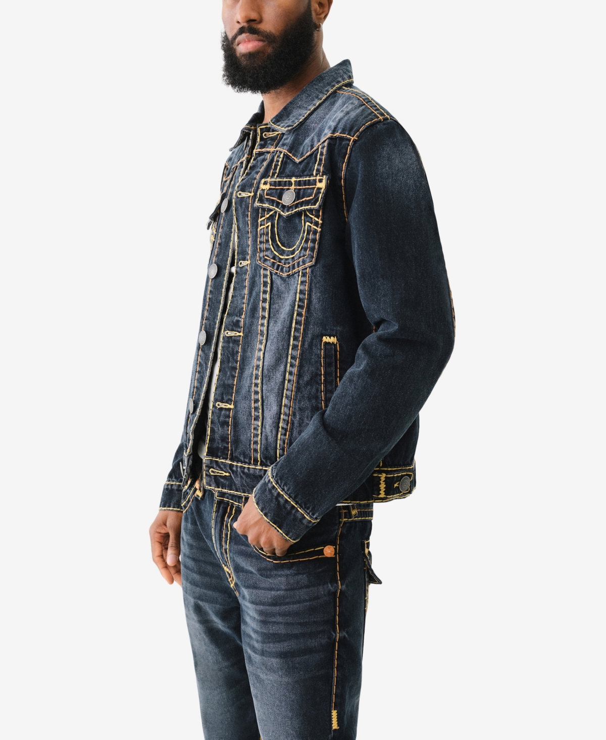 True Religion Men's Jimmy Super T Jacket