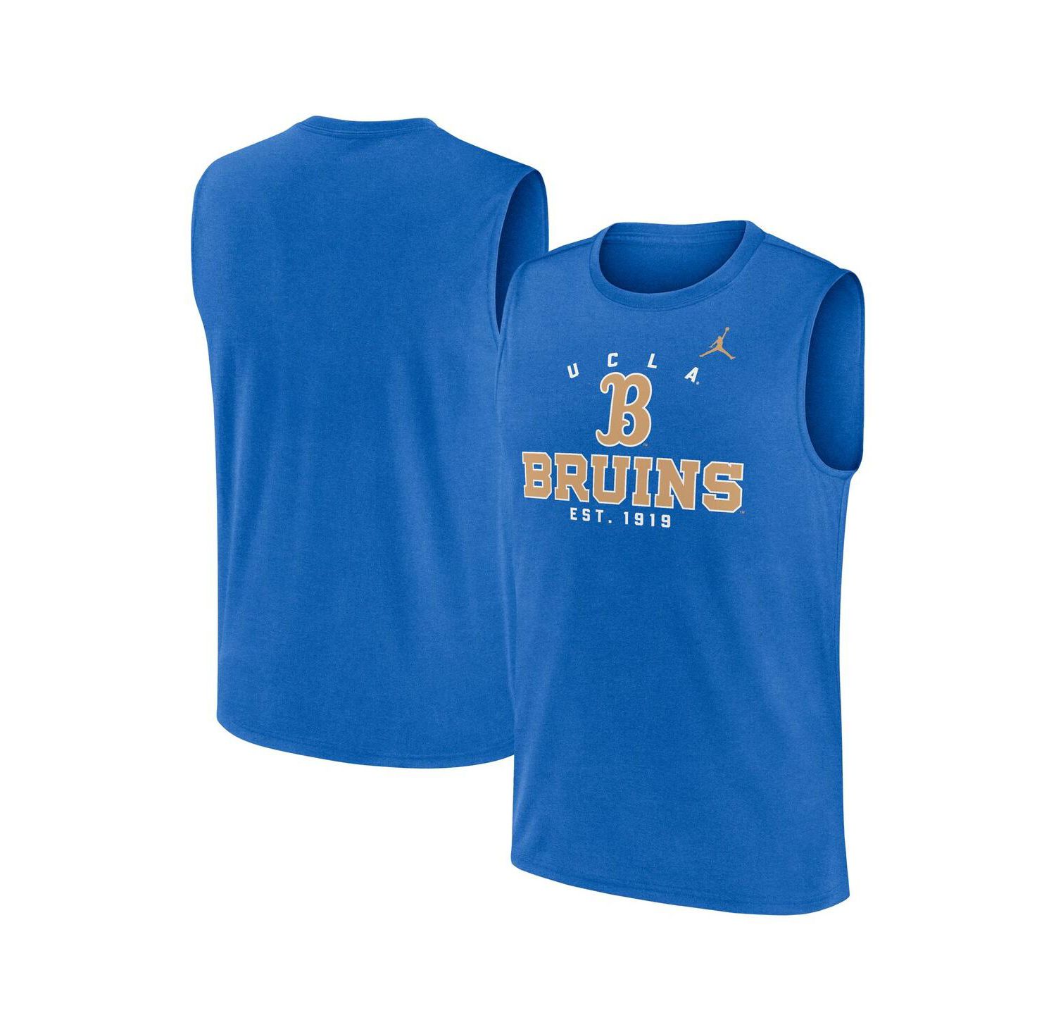 Men's Blue UCLA Bruins Primetime Legend Lock Up Performance Muscle Tank Top