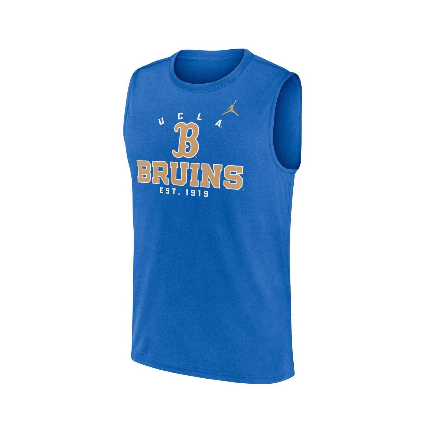 Мужской топ Jordan Blue Ucla Bruins Primetime Legend Lock Up Performance Muscle — фото 3
