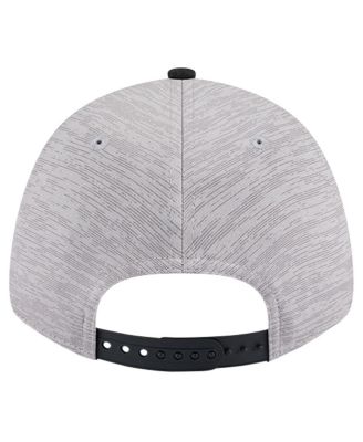 Men's Heather Gray/Black Miami Heat Active Digi-Tech Two-Tone 9FORTY Adjustable Hat