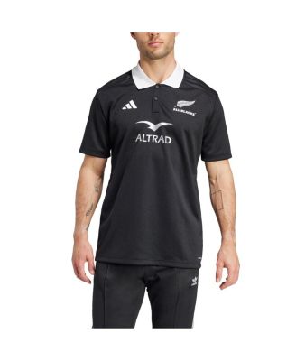 Men's Black New Zealand Rugby 2024/25 AEROREADY Polo