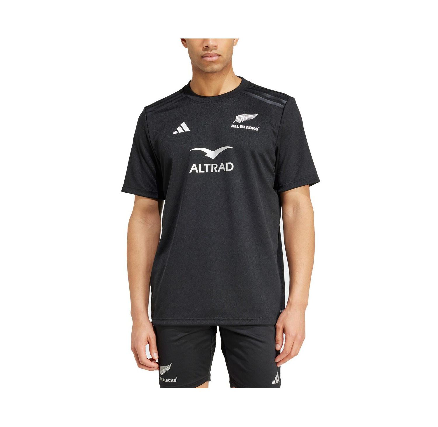 Men's Black New Zealand Rugby 2024/25 AEROREADY T-Shirt