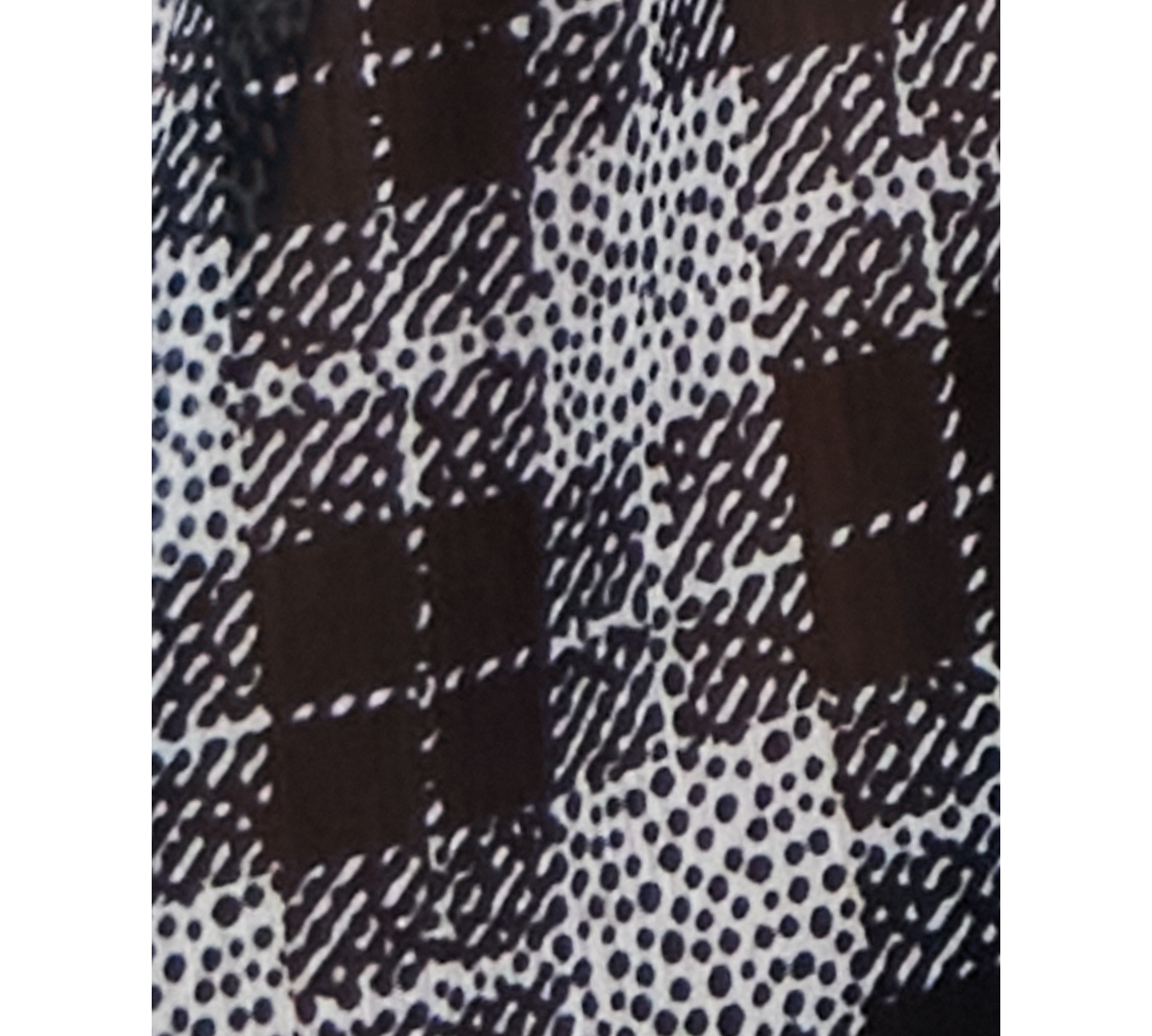 Tommy Hilfiger Plus Size Plaid Tie-Neck Smocked-Yoke Top -Ivory