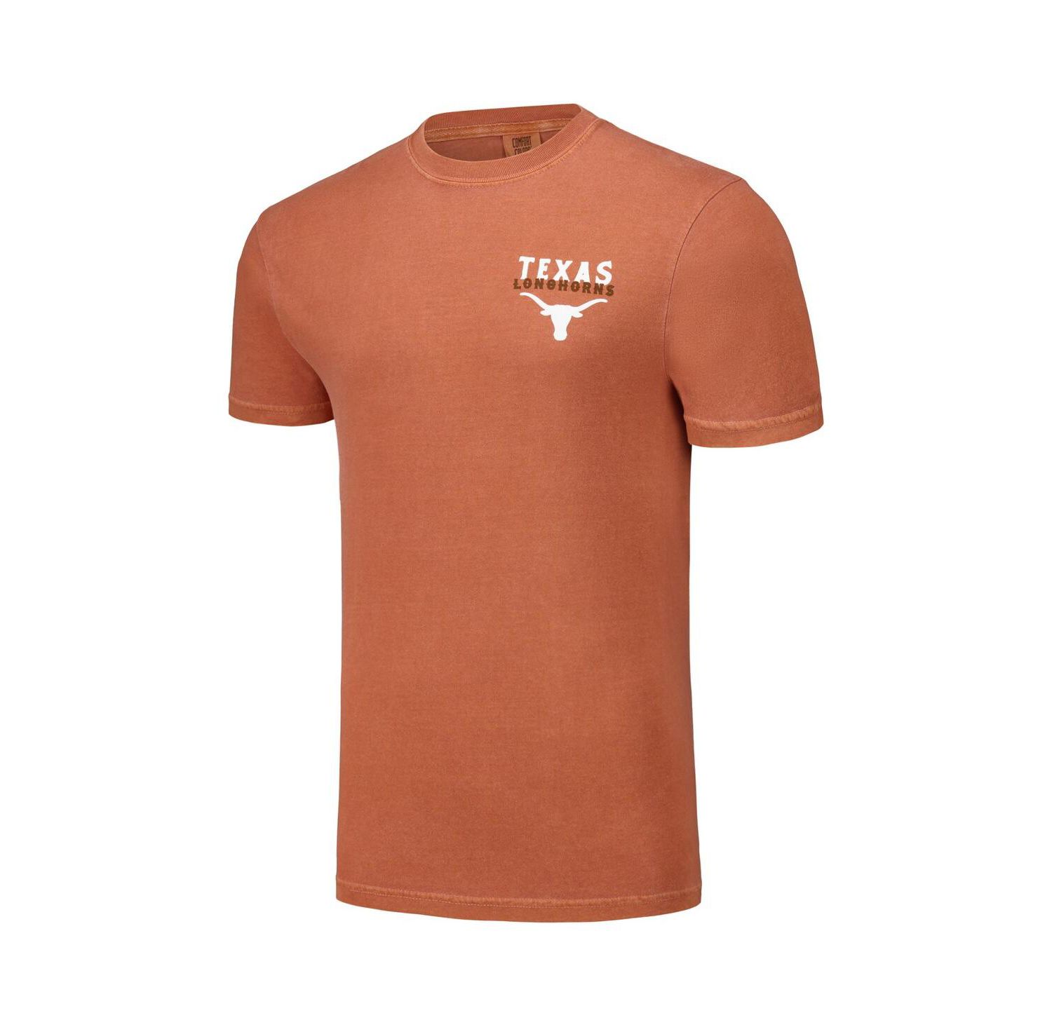 Texas Orange Men's and Women's Texas Longhorns Hyper Local Longhorn Flag T-Shirt