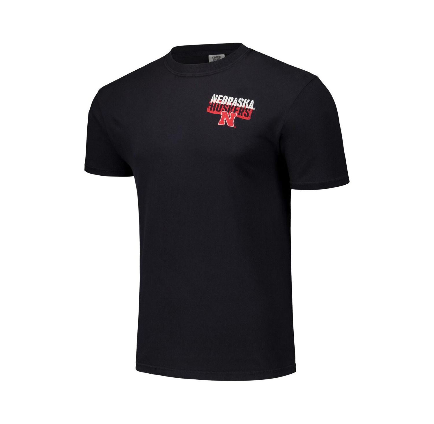 Men's and Women's Black Nebraska Huskers Hyper Local Black Shirts T-Shirt