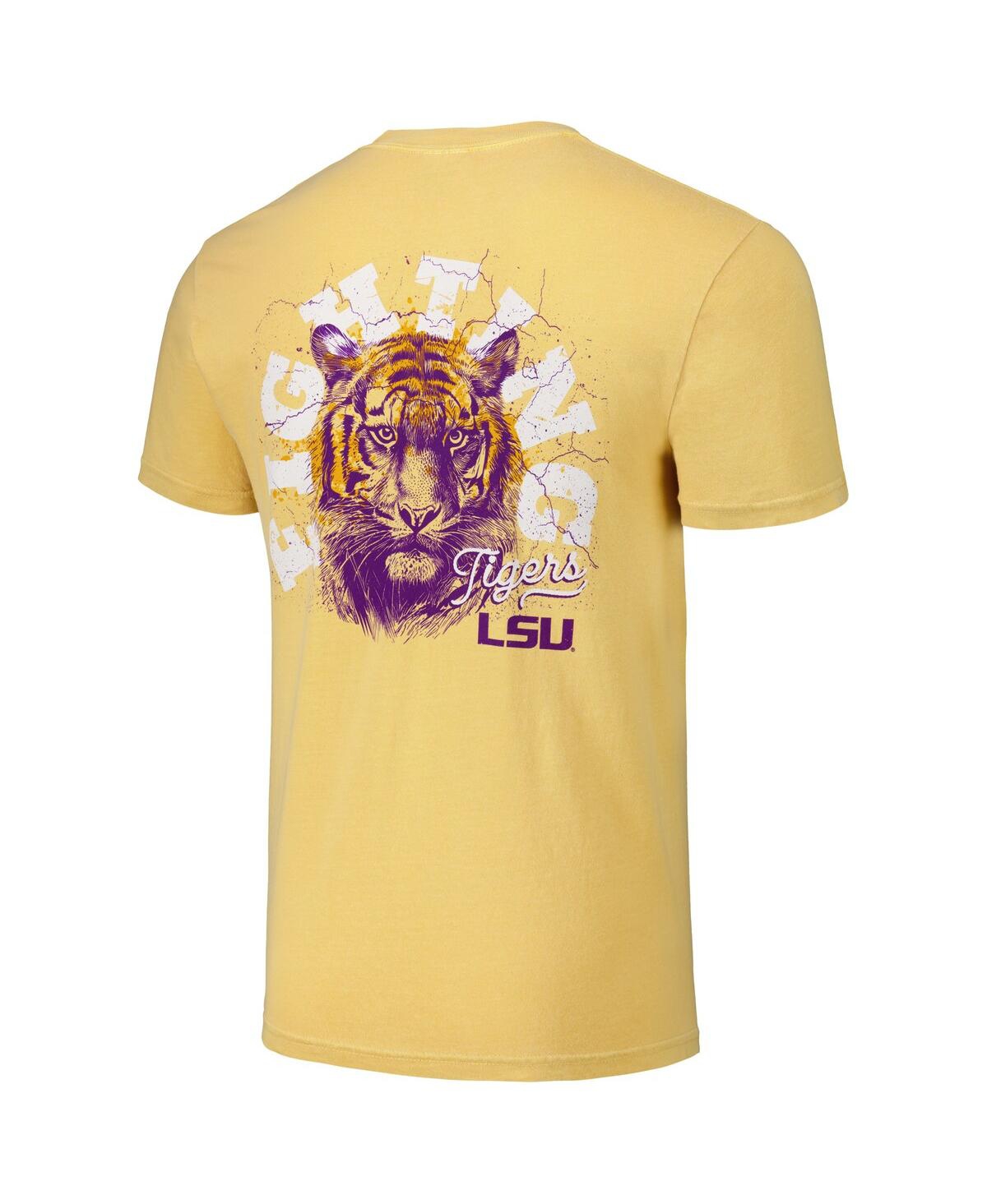 Image One Men's And Women's Gold Lsu Tigers Hyper Local Worn Mascot T-shirt In Gold