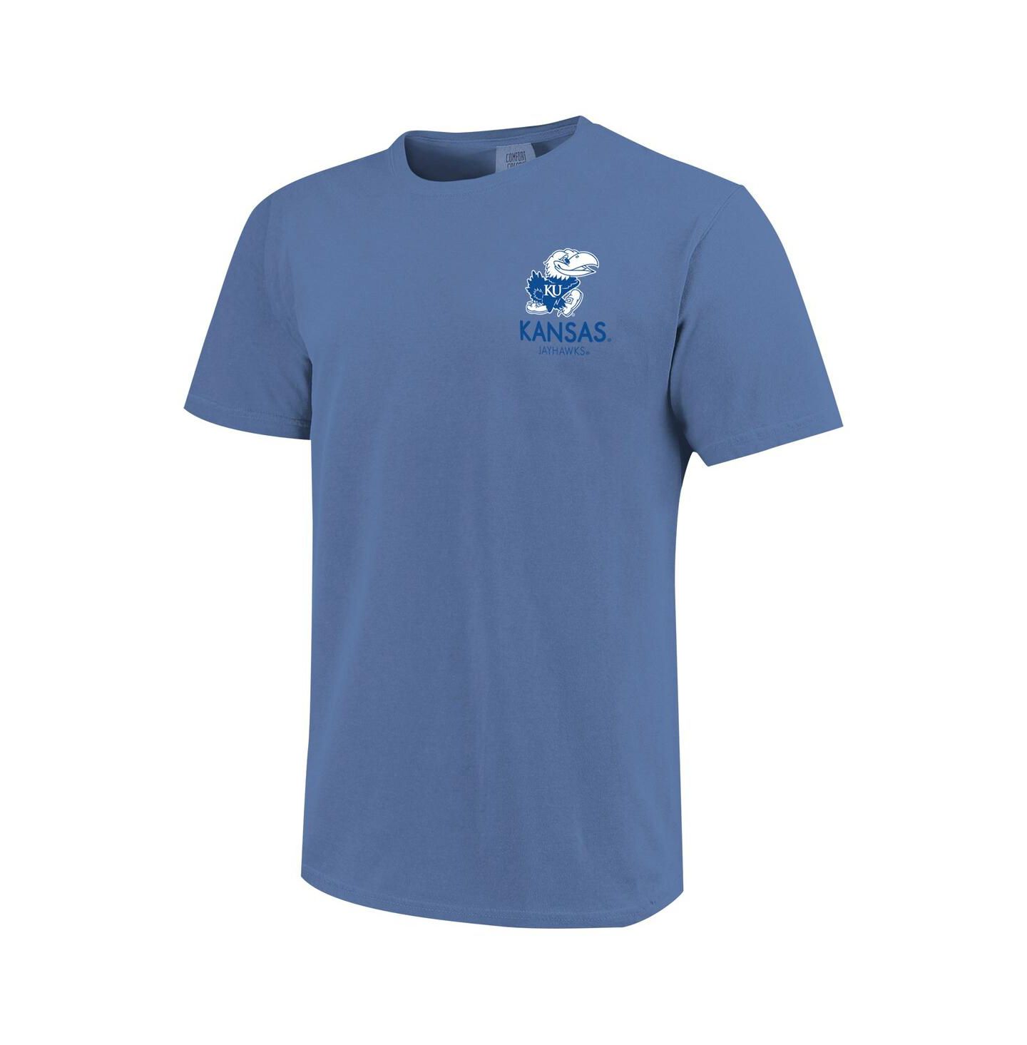 Футболка Image One Royal Kansas Jayhawks Scenic Comfort Colors — фото 2