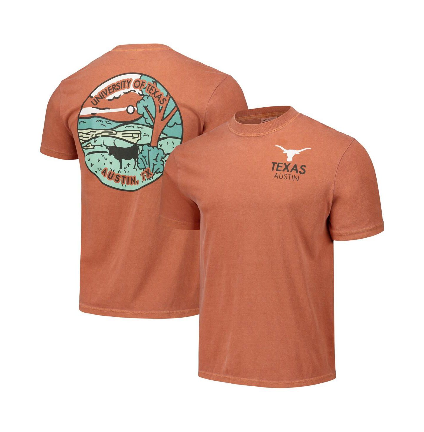 Футболка Image One Burnt Orange Texas Longhorns Scenic Comfort Colors — фото 1