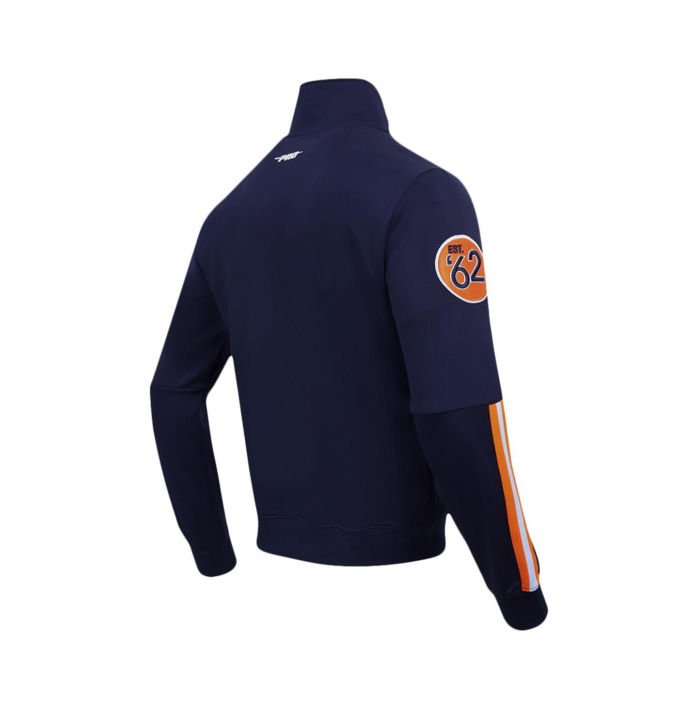 Мужская куртка Pro Standard Navy Houston Astros Fast Lane Full-Zip Track — фото 3