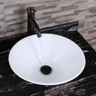 Streamdale Stylish Ceramic Above-Counter Bathroom Sink