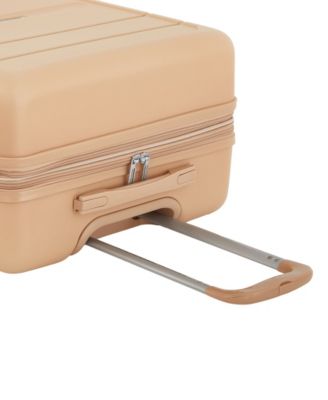 Saint Martin 4 Piece Hardside Luggage Set 4in1 CUP/USB/USB-C/PHONE HOLDER 