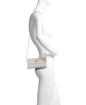 Woman's Sarah Slim Envelope Clutch With Brooch