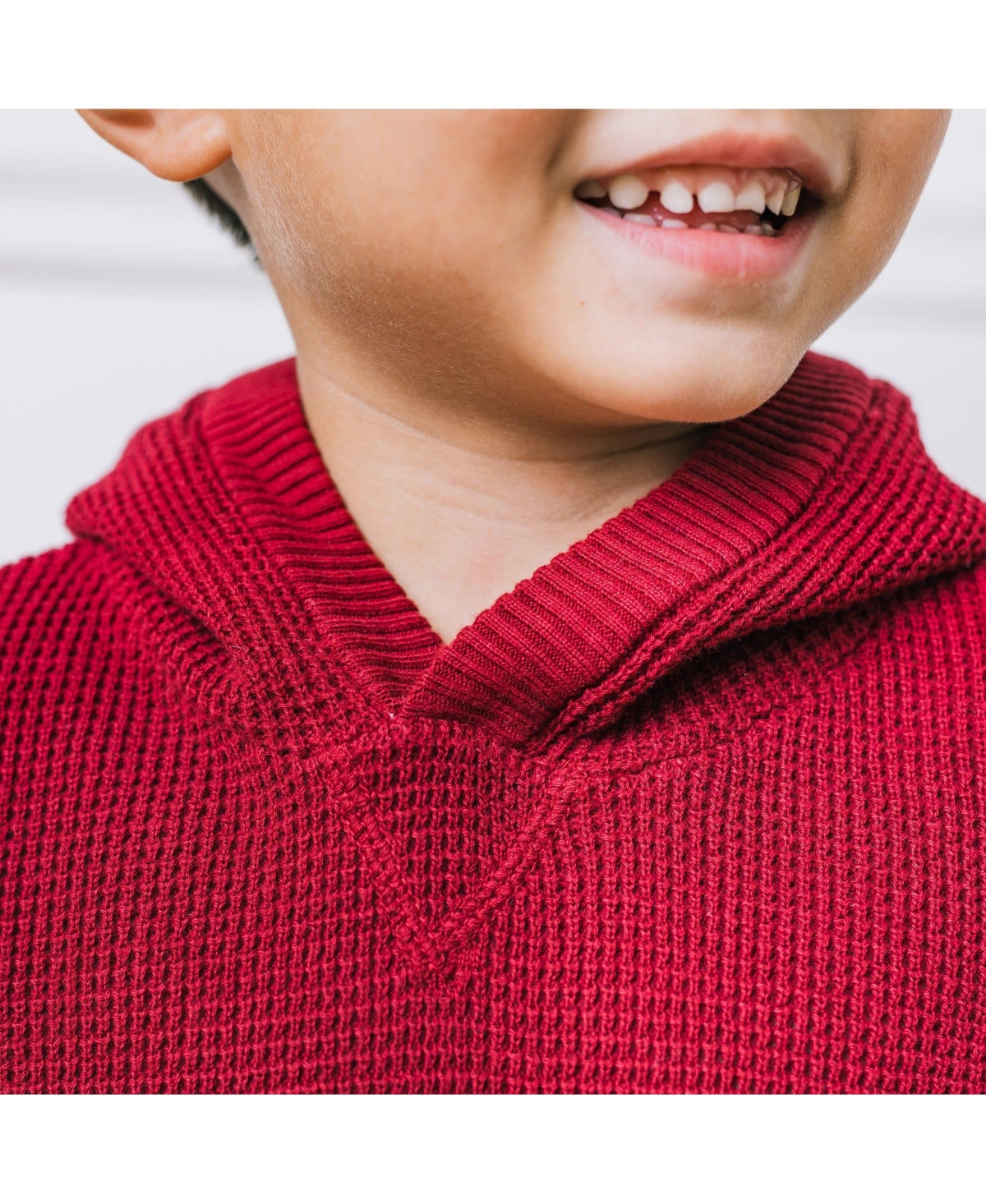 Hope & Henry Baby Boys Organic Hooded Pullover Sweater