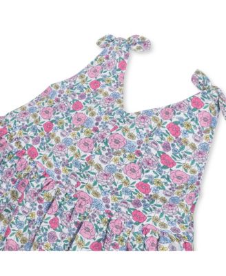 Toddler Girls Sleeveless Bow Shoulder Swing Dress