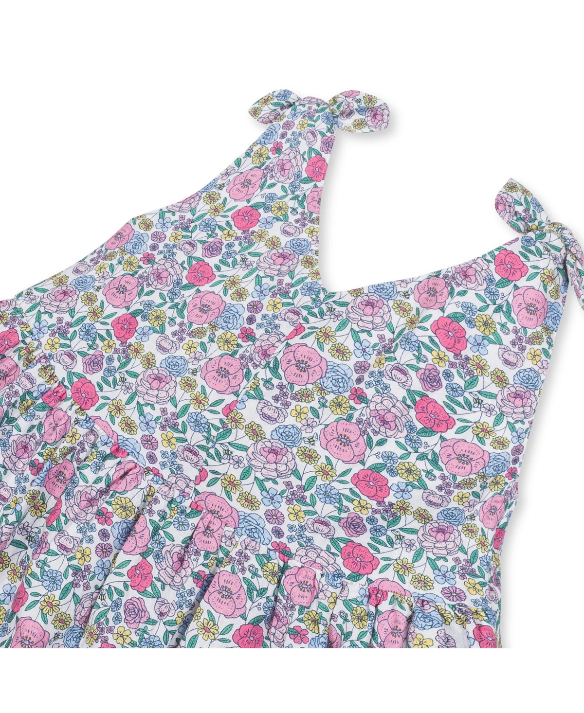 Hope & Henry Toddler Girls Sleeveless Bow Shoulder Swing Dress