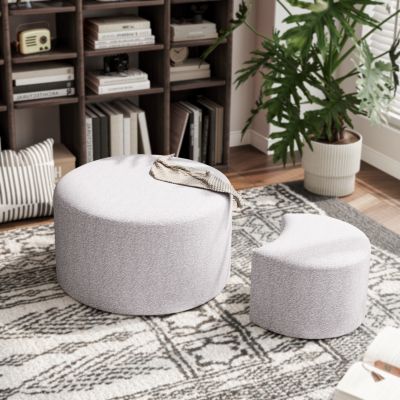 Nesting Ottoman Coffee Tables Cozy & Versatile