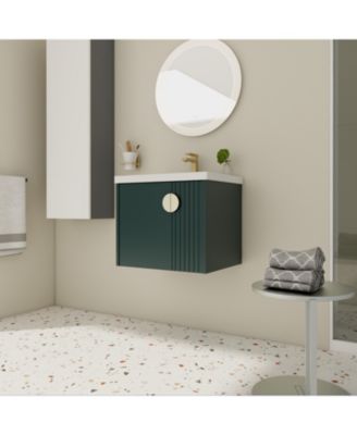 Streamdale 24" Wall-Mounted Vanity with Soft-Close Doors