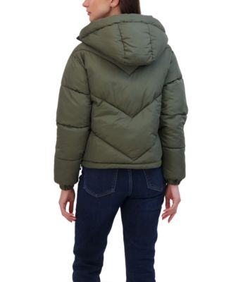 Juniors' Juniors' Short Hooded Puffer Jacket