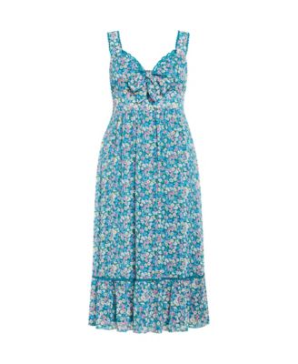 Plus Size Lidia Print Dress