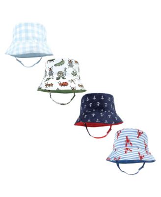 Baby Boys Hudson Sun Protection 4-Piece Headwear Collection