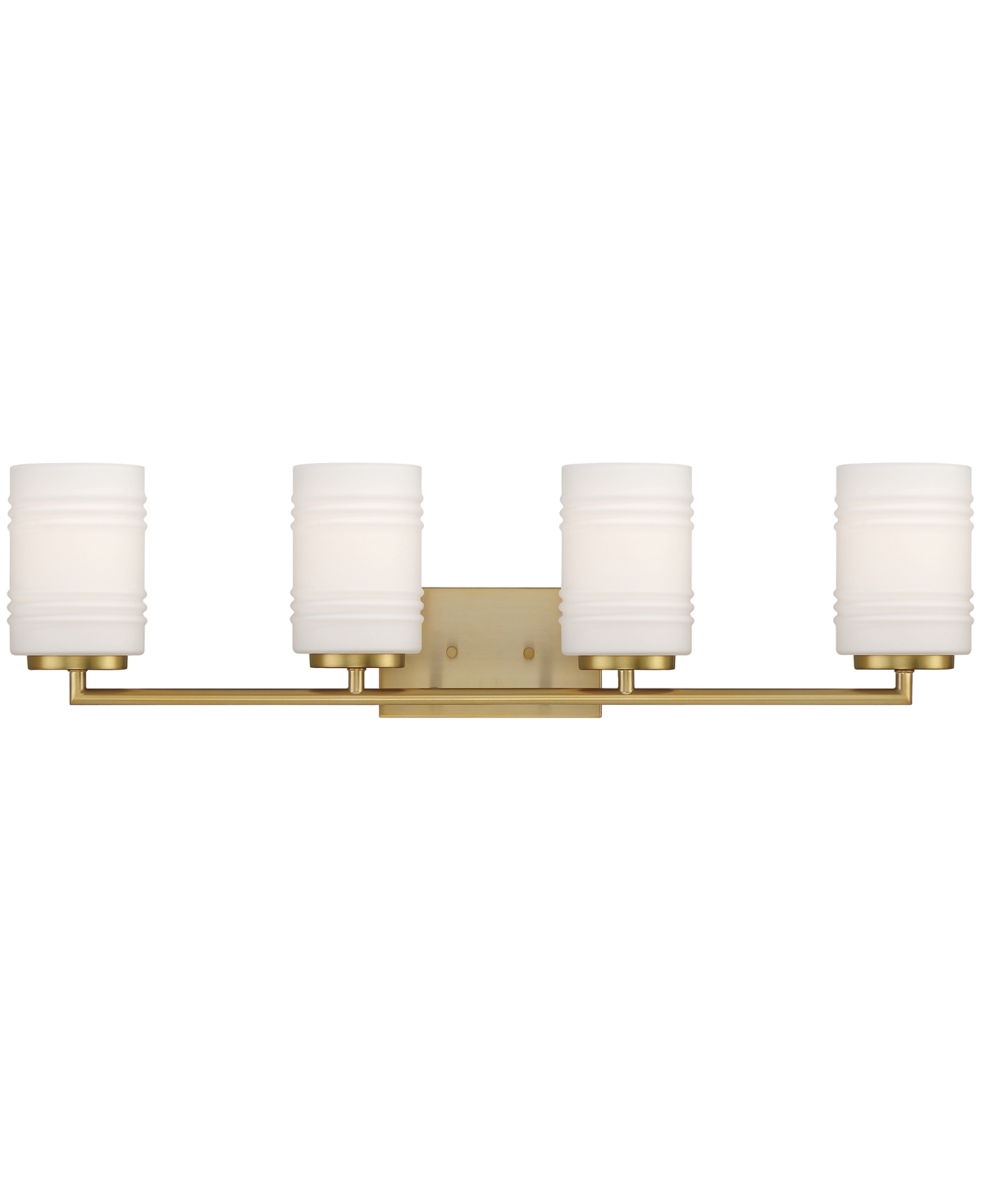 Designer's Fountain Leavenworth 23.5" Metal 3 Light Vanity In Brushed Gold