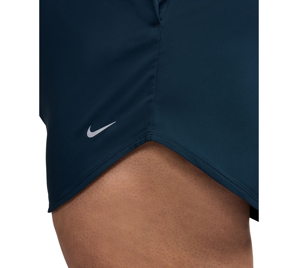 Nike Plus Size One Dri-fit Ultra High-Waist Shorts -reflective Silv
