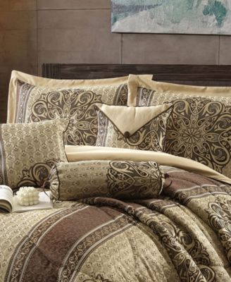 Myhand Medallion 7-Pc. Comforter Set, California King