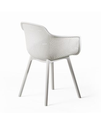 Outdoor Dining Chair Set - Weather Resistant & Stylish