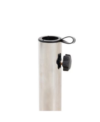 Acacia Wood Umbrella Base With Concrete Core