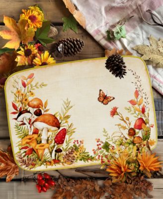 Woodland Critters Rectangular Platter