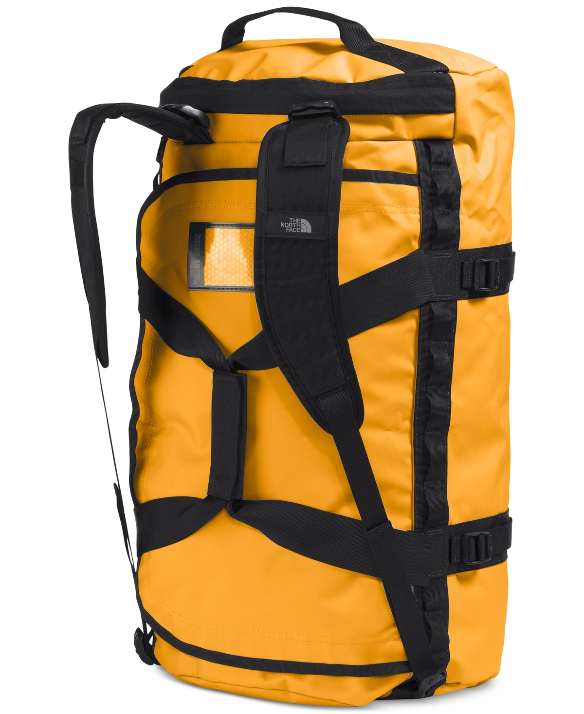 The North Face Base Camp Logo Convertible Duffel Bag -tnf Black-npf