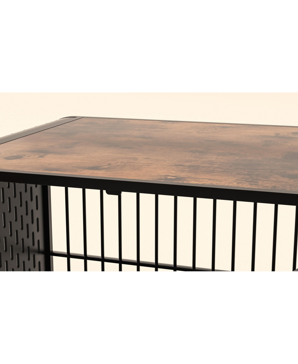 Streamdale Furniture Premium Dog Crate Table: Durable, Secure, Movable, Non-Toxic, Easy Assembly