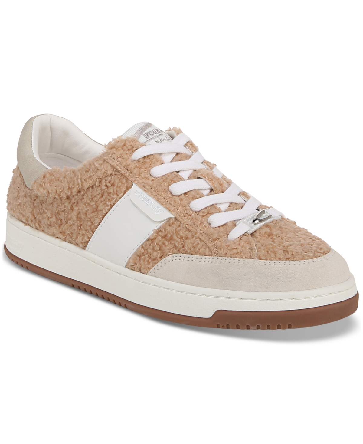 Women's Vance Cozy Lace-Up Court Sneakers - Dark Blonde/Warm Whte Multi