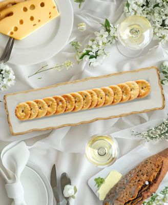 Regency Porcelain Cracker Tray