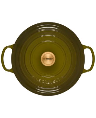 7.25-Qt. Signature Enameled Cast Iron Round Dutch Oven