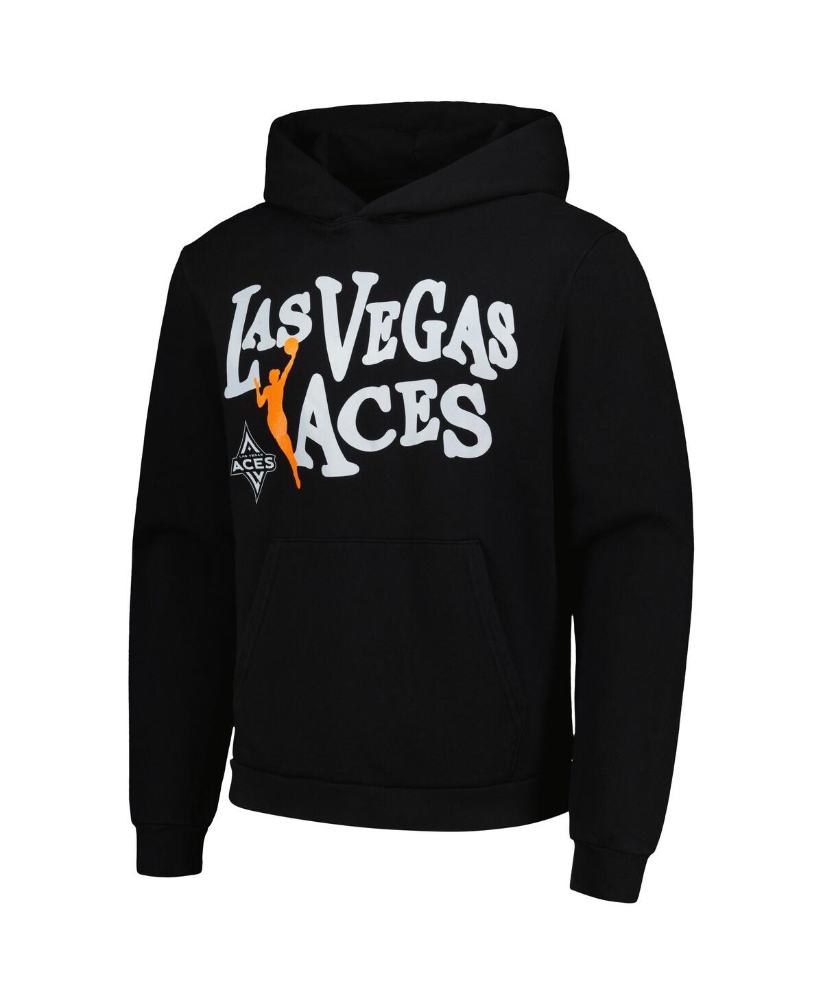 Playa Society Men's and Women'sLas Vegas Aces Team Pullover Hoodie - Black