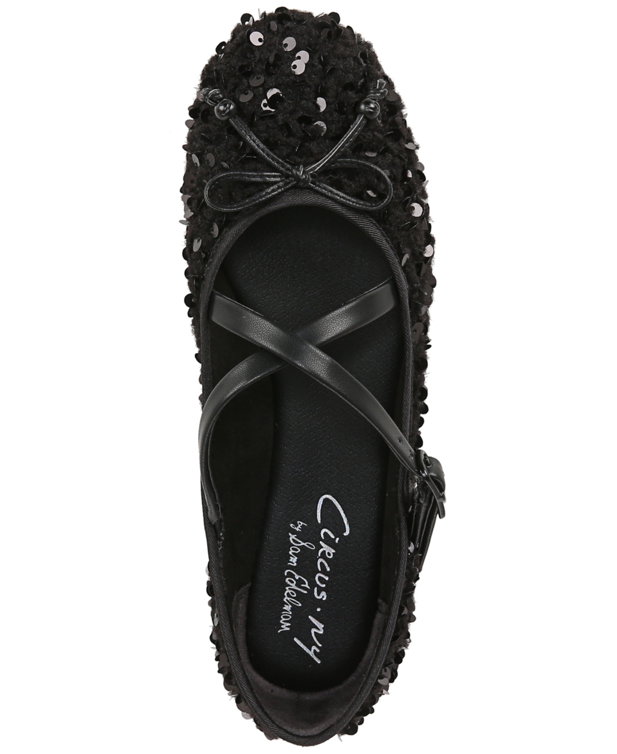 Circus Ny by Sam Edelman Women's Zuri Cozy Crossband Ballet Flats