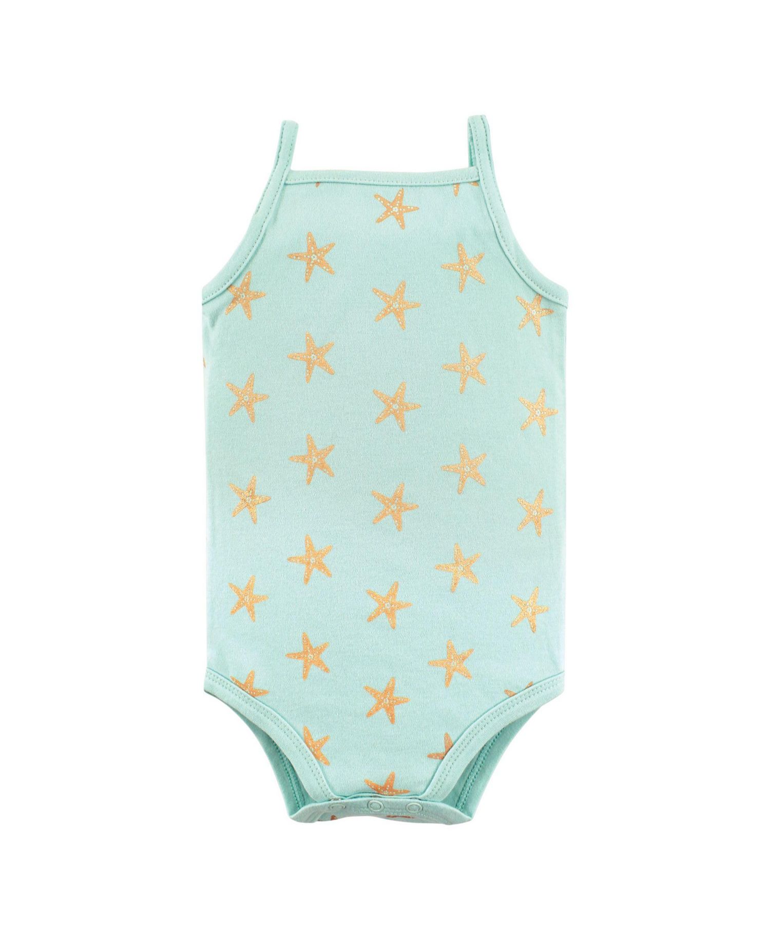 Baby Girls Hudson Cotton Sleeveless Bodysuits