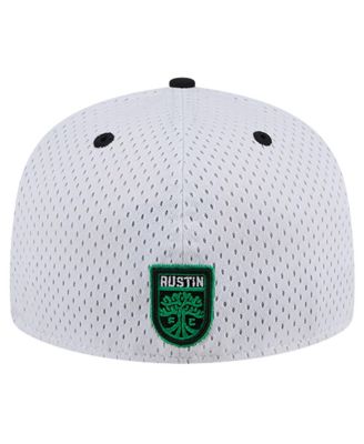 Men's Gray Austin FC Throwback Mesh 59FIFTY Hat