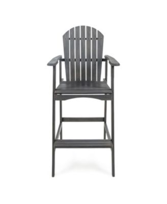 Streamdale Acacia Wood Outdoor Barstools Comfort and Style