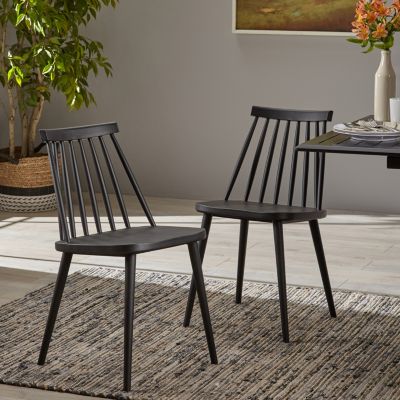 Farmhouse Spindle Back Dining Chair (Set Of 2)