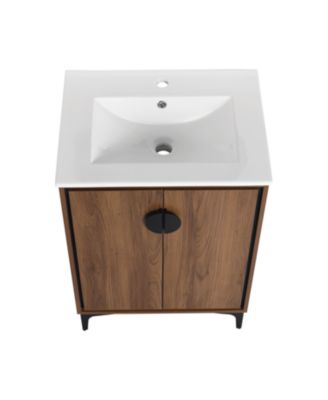 Streamdale 24" Modern Bathroom Vanity with Sink & Storage Cabinet
