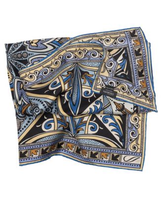 Capri - Hand Rolled Silk Neckerchief for Men