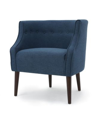 Streamdale Plush Barrel Chair Comfort And Style For Relaxation