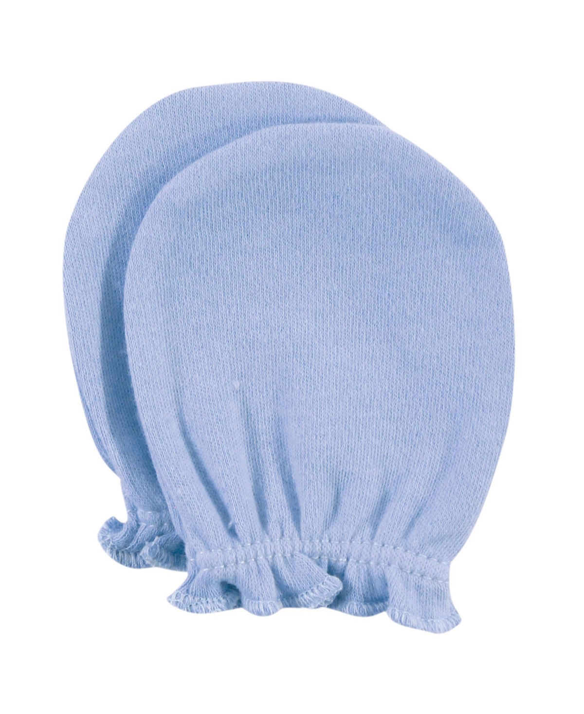 Hudson Baby Boys Soft Cotton Anti-Scratch Mittens