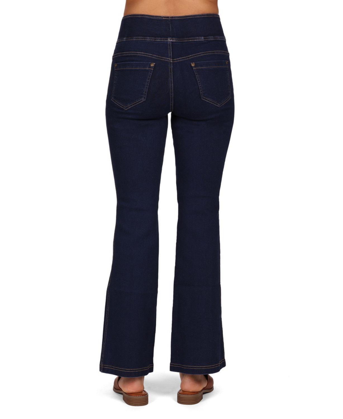MeMoi Women'sBamboo Blend Denim Jeggings - Dark wash