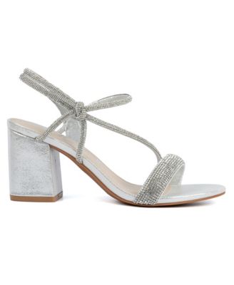 Women's Neeve Open Toe Rhinestone Dress Sandals