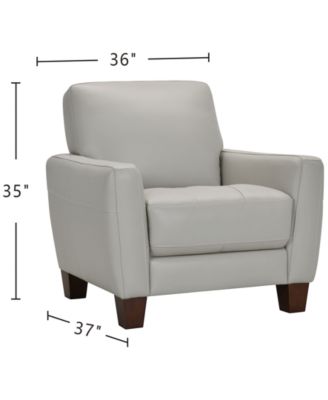 Galligher 36&amp;quot; Leather Chair, Created for Macy&#39;s